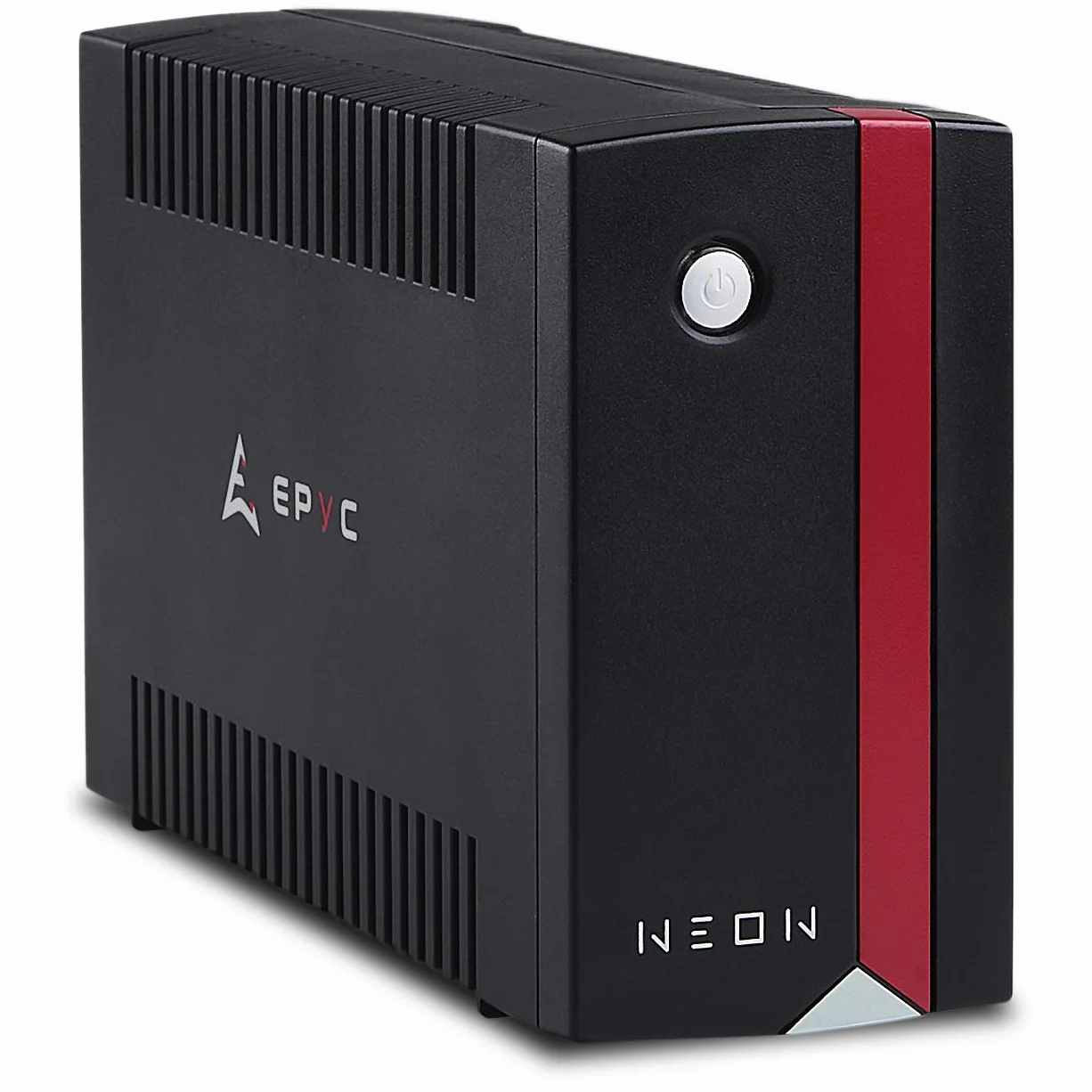 EPYC NEON UPS 850VA/480Watt Line Interactive AVR 2 Uscite Schuko Nero