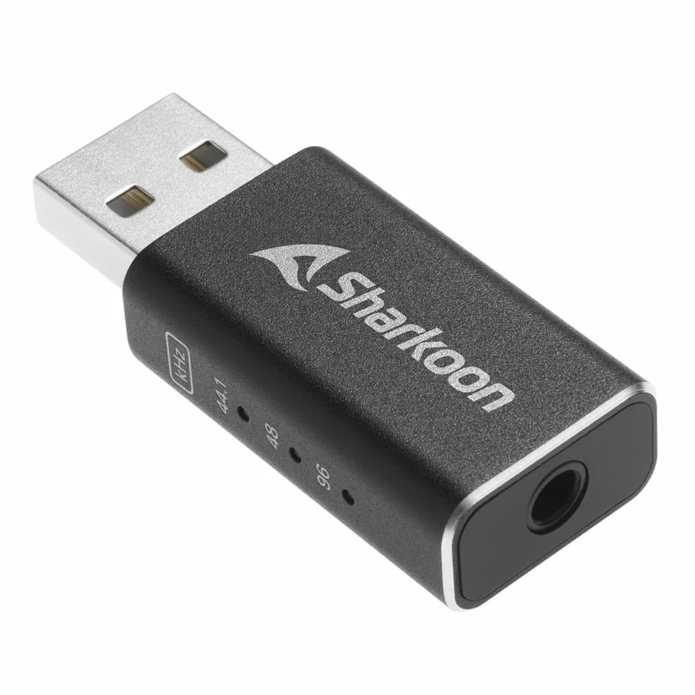 Sharkoon Gaming DAC Pro S V3, scheda audio esterna, audio Hi-Res