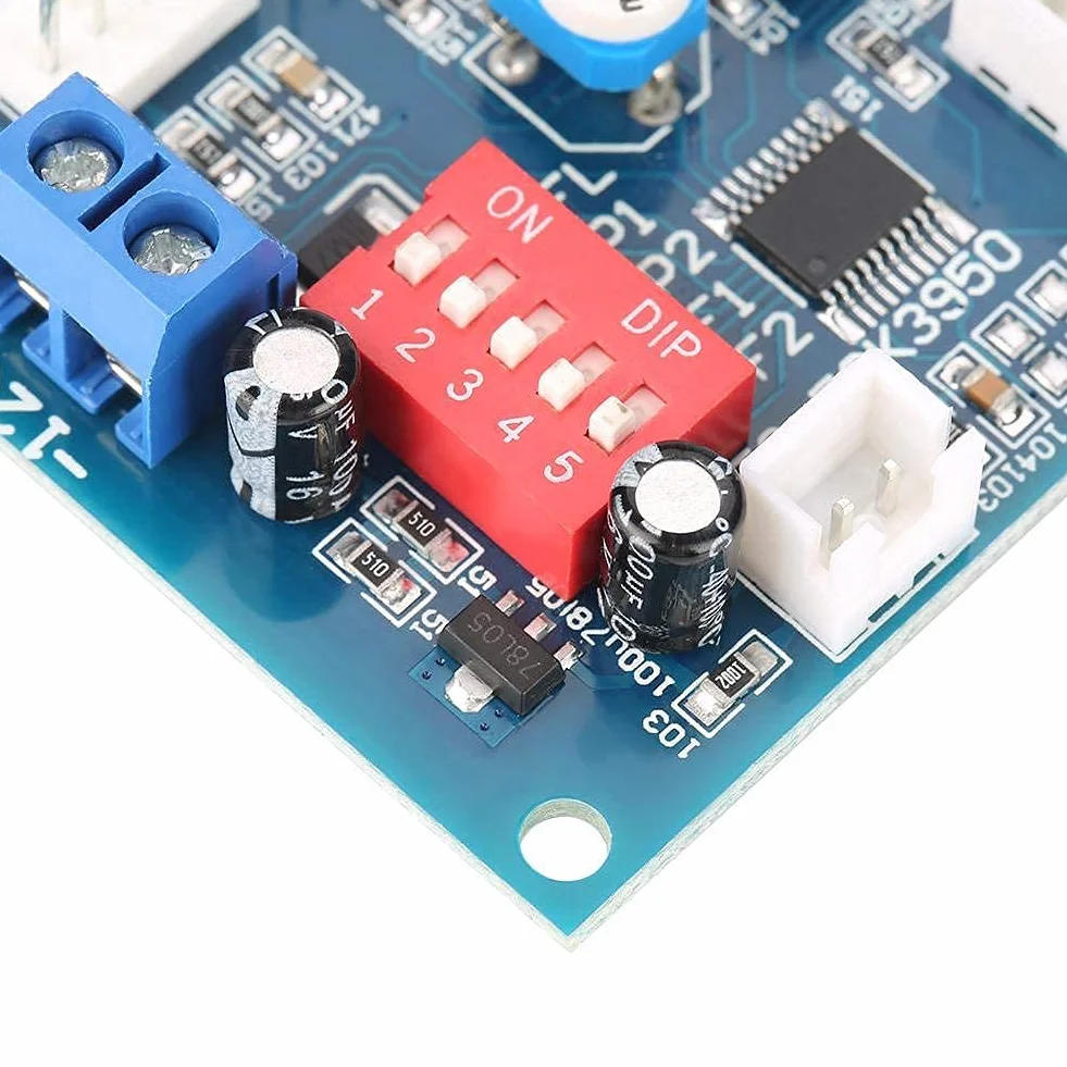 Modulo Regolatore Velocità Ventola PWM, Regolatore Ventola Termostato DC12V a 4 fili con sensore Scheda Regolatore fai-da-te per PC + funzione Allarme Sonda Buzzle