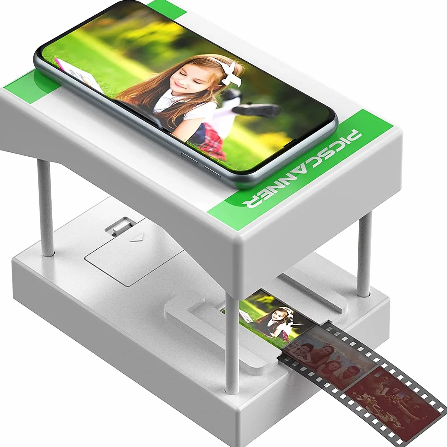 Scanner per Diapositive e Negativi 35 mm per Smartphone 24x36 mm