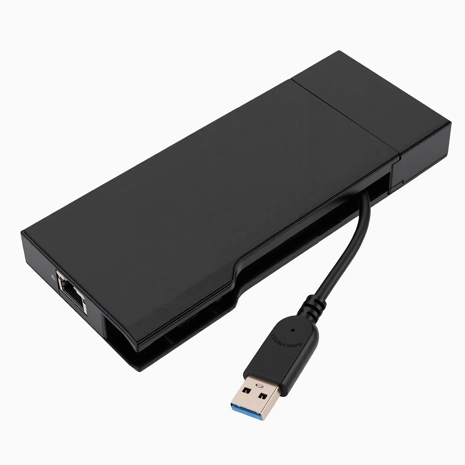 Ausla Docking Station USB 3.0, Splitter Hub ABS da USB a 4K con Lettore di Schede VGA Gigabit Ethernet 5 Gbps per Laptop Desktop Doppio Display
