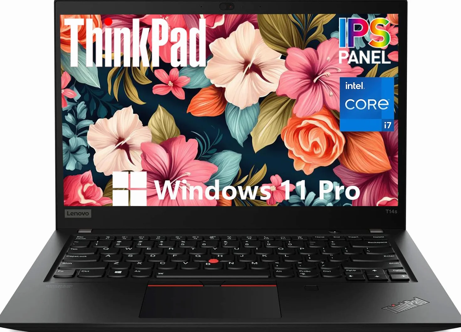 Lenovo ThinkPad T14s Gen 1 Laptop 14" FHD Intel Core i7-10610U 32GB RAM 512GB SSD Windows 11 Pro Ricondizionato