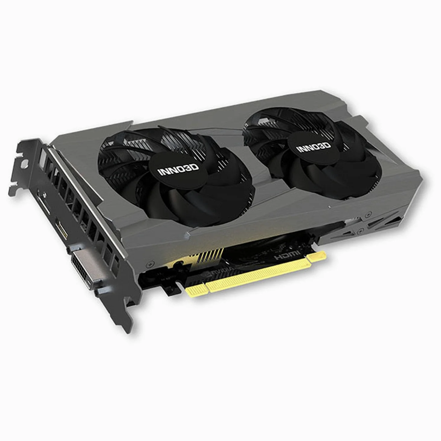 INNO3D NVIDIA GEFORCE RTX 3050 Twin X2 V2 6GB GDDR6 96-bit PCIe 4.0 Gaming Scheda grafica - N30502-06D6-1880VA60