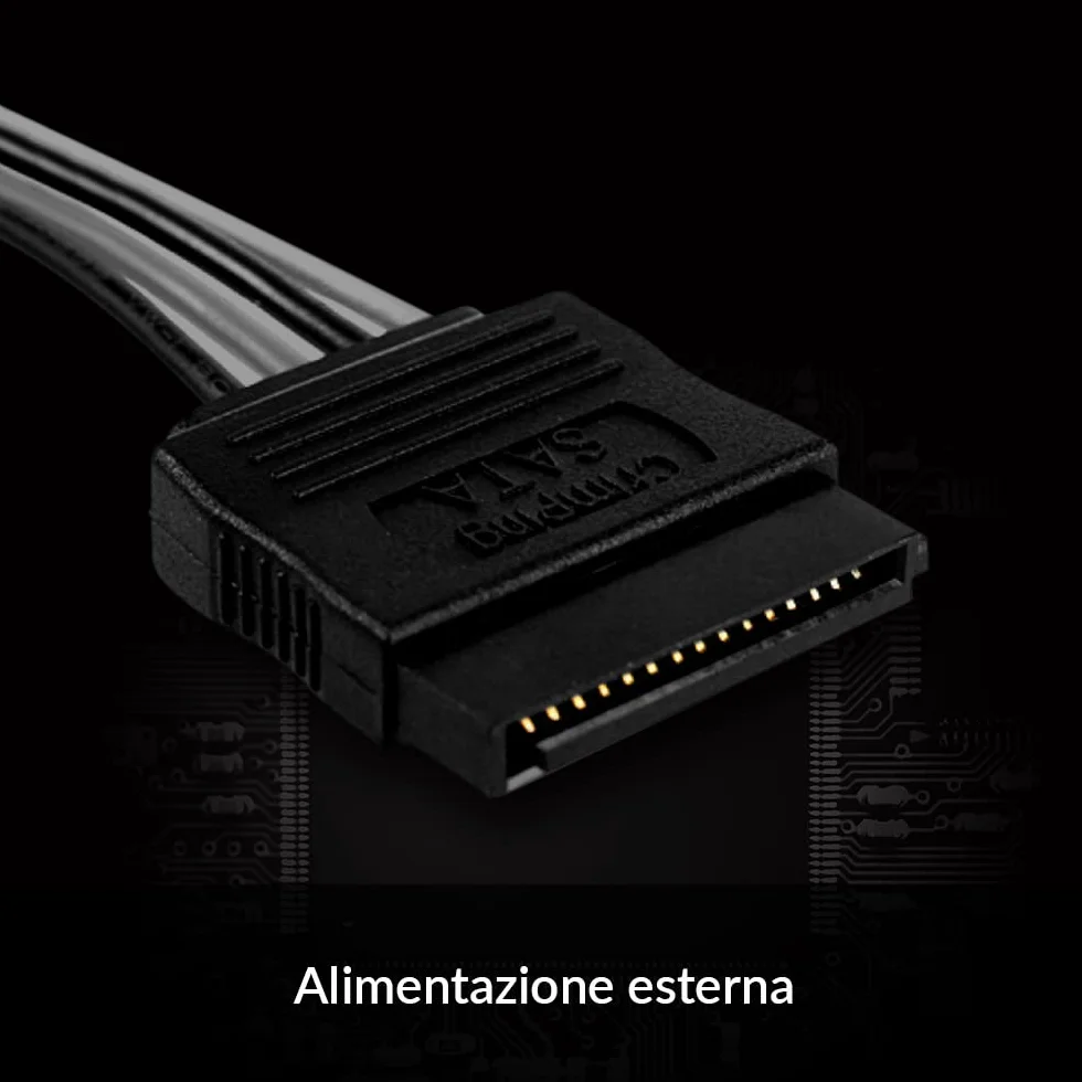 ARCTIC Case Fan Hub - Hub per Ventole PC, Distributore di Ventilatori, Funzione PWM, fino a 10 Ventole (4 pin), Connettore con Potenza SATA - Nero