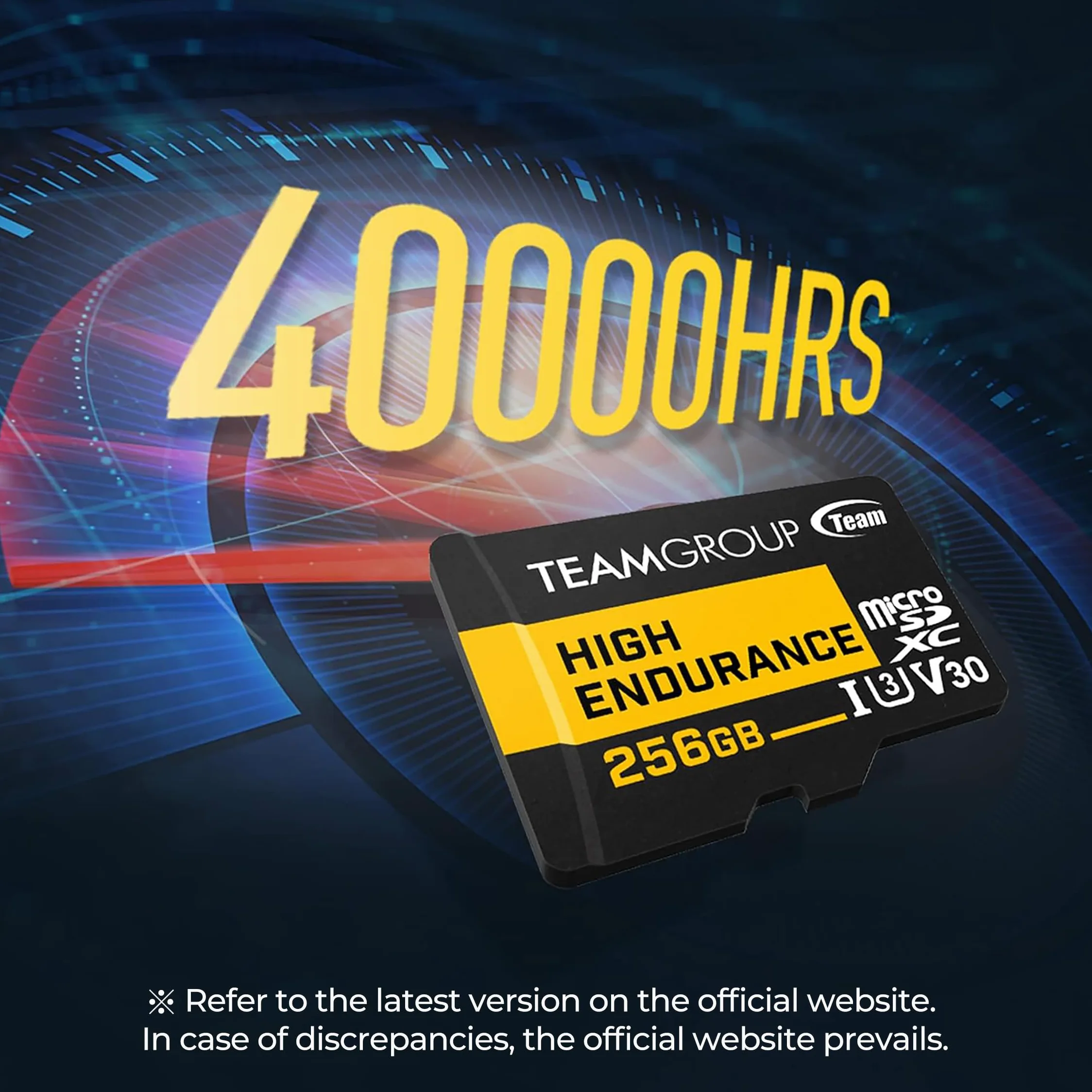 TEAMGROUP High Endurance 128 GB 2 Pack Micro SDXC UHS-I U3 V30 100MB/s Progettato per il monitoraggio stabile durevole lunga durata scheda di memoria flash telecamera di sicurezza 4K e registrazione