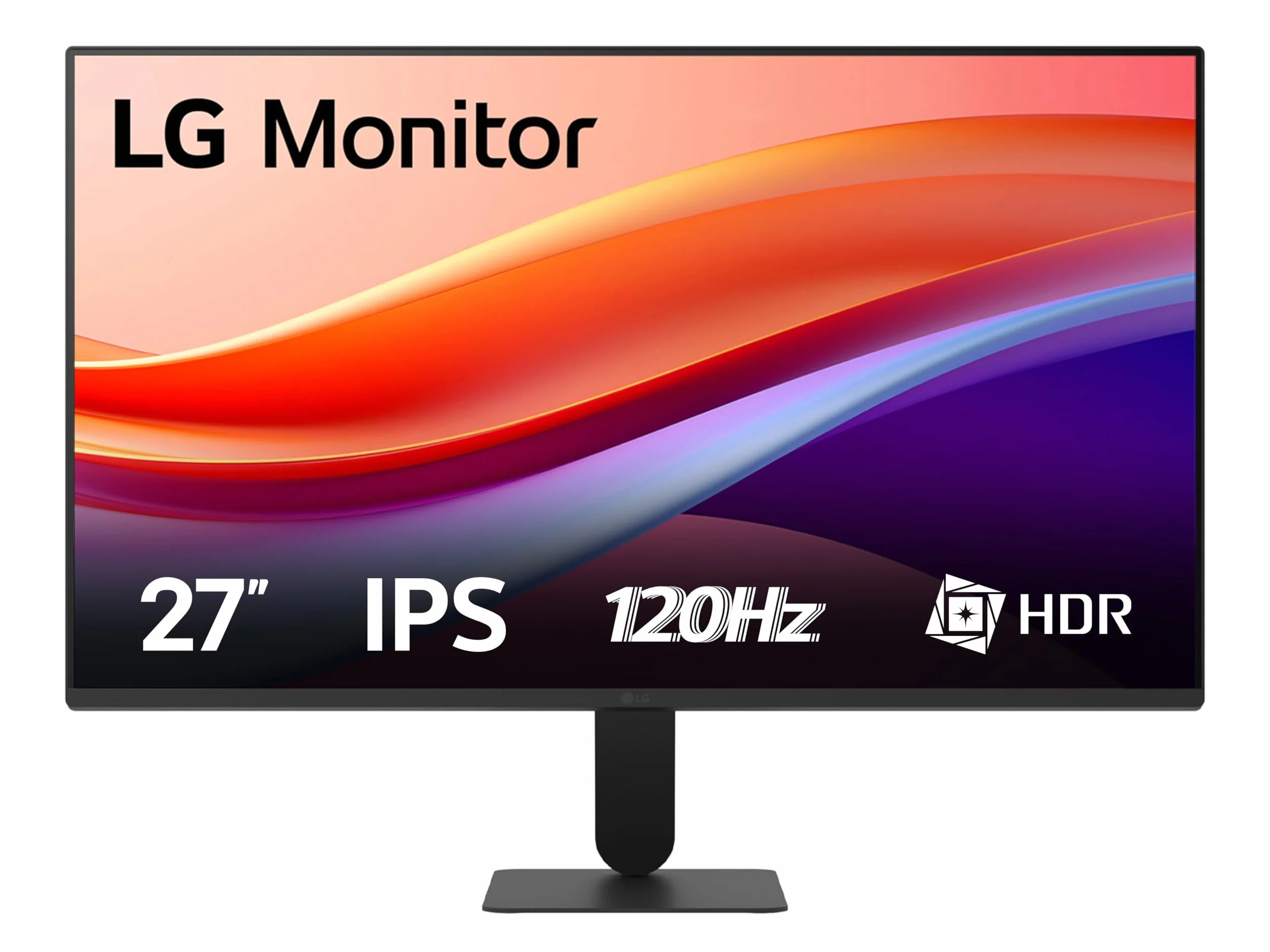 LG 27U411A Monitor 27" Full HD IPS HDR 10 120Hz 1ms MBR 1920x1080 sRGB 99% Nero