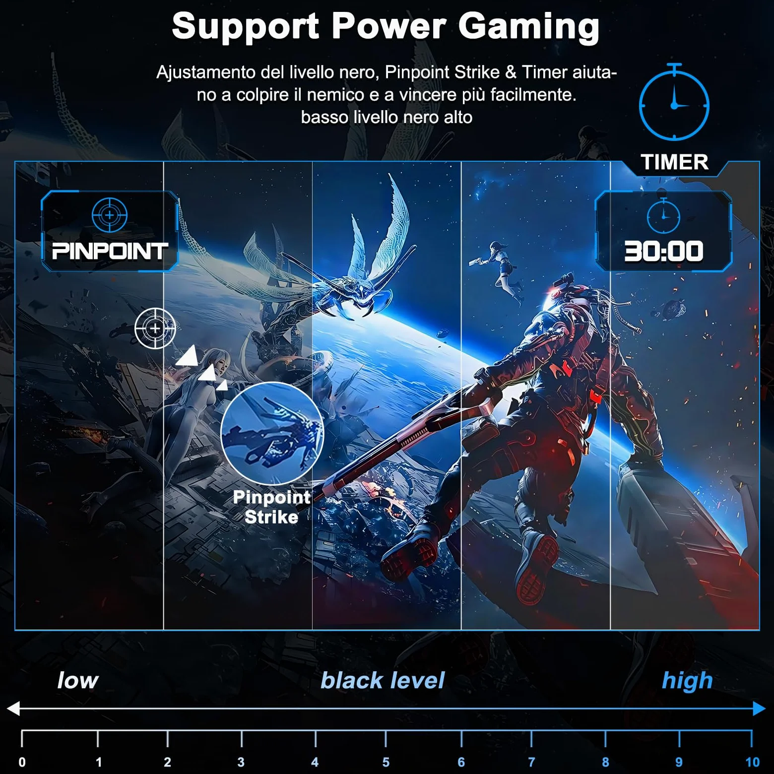 Minifire Curved Gaming Monitor 24 Pollici, 160Hz, 1500R, 1Ms, sRGB110%, FHD 1080P, compatibile con VESA, protezione occhi Adaptive Sync, porte HDMI＆DP (MFG24C1L, cavo HDMI incluso)