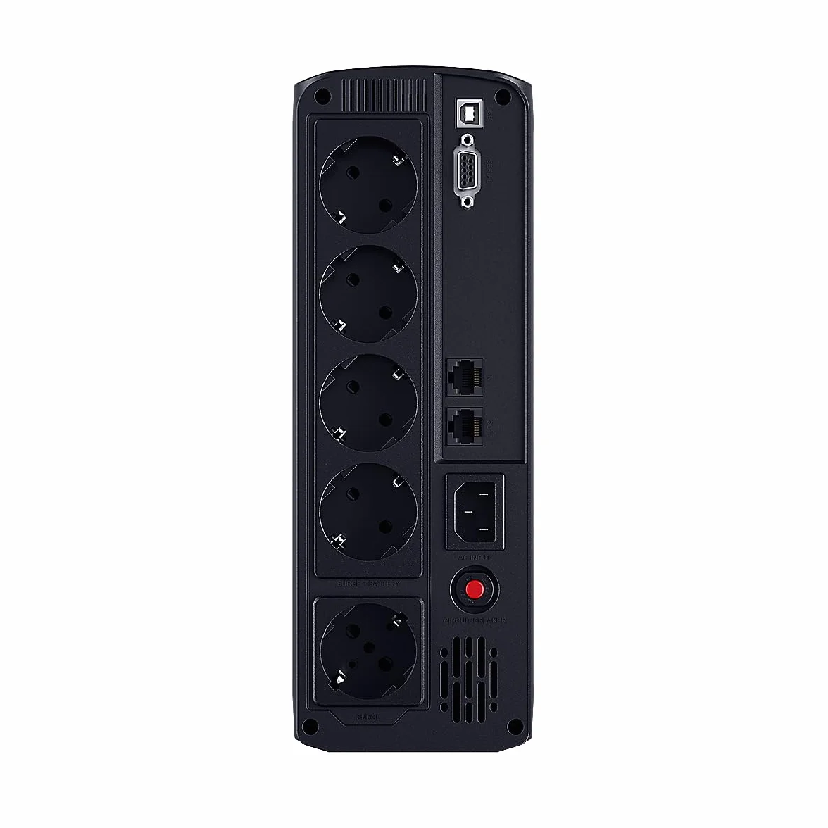 CyberPower VP1600ELCD Gruppo di Continuità UPS 1600VA 960W 5 Schuko LCD
