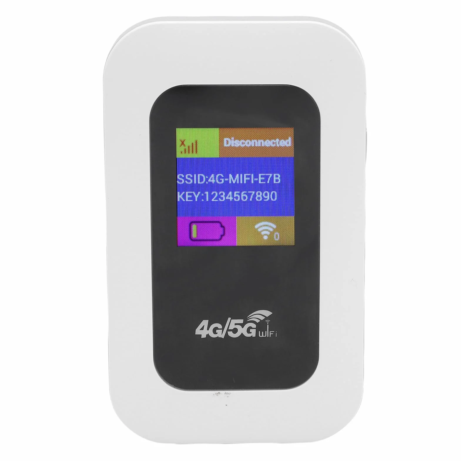Ejoyous Hotspot mobile, WiFi 5G 300Mbps Plug and Play Slot per scheda SIM Router WiFi WiFi portatile Fino a 10 utenti WiFi