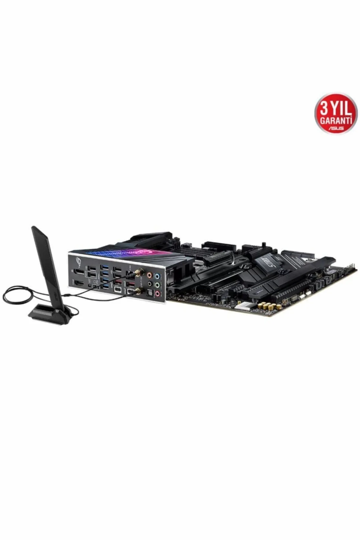 ASUS ROG Strix Z690-E Gaming WiFi Scheda Madre ATX, Intel Z690, LGA1700, DDR5, PCI 5.0, WiFi 6E (802.11ax), Intel 2.5Gb Ethernet, ROG SupremeFX 7.1, 4xM.2, 6xSATA 6GB/s, Aura Sync RGB, Nero