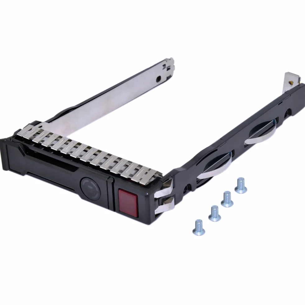 Confezione da 2, RGBS 2,5" SFF SAS SATA HDD Tray Caddy for HP Proliant 651687-001 651699-001 G8 G9 ML350P Gen8 GEN9 ML350 DL360E DL360P DL320e DL380E DL380P DL160 SL270S 230 Series