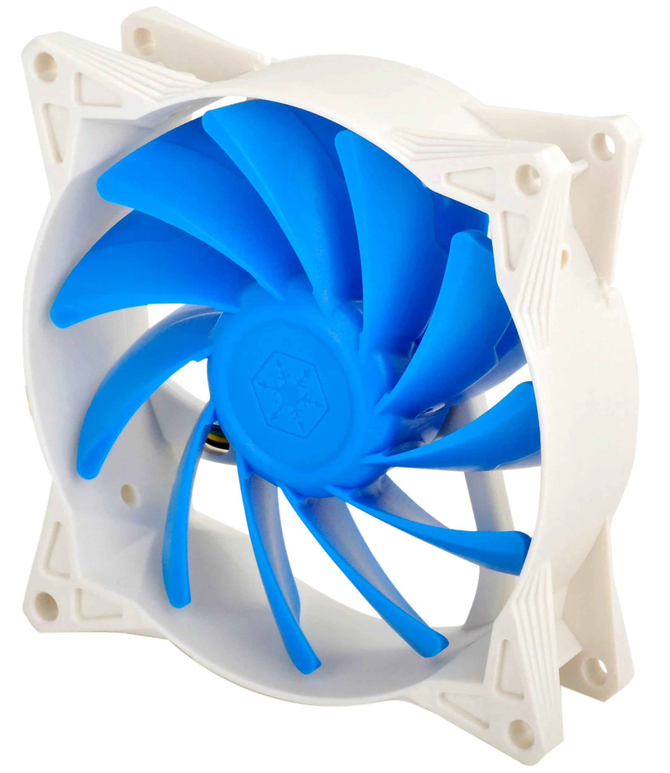 Silverstone ventola con gomma antivibrazione Pads raffreddamento 92 mm