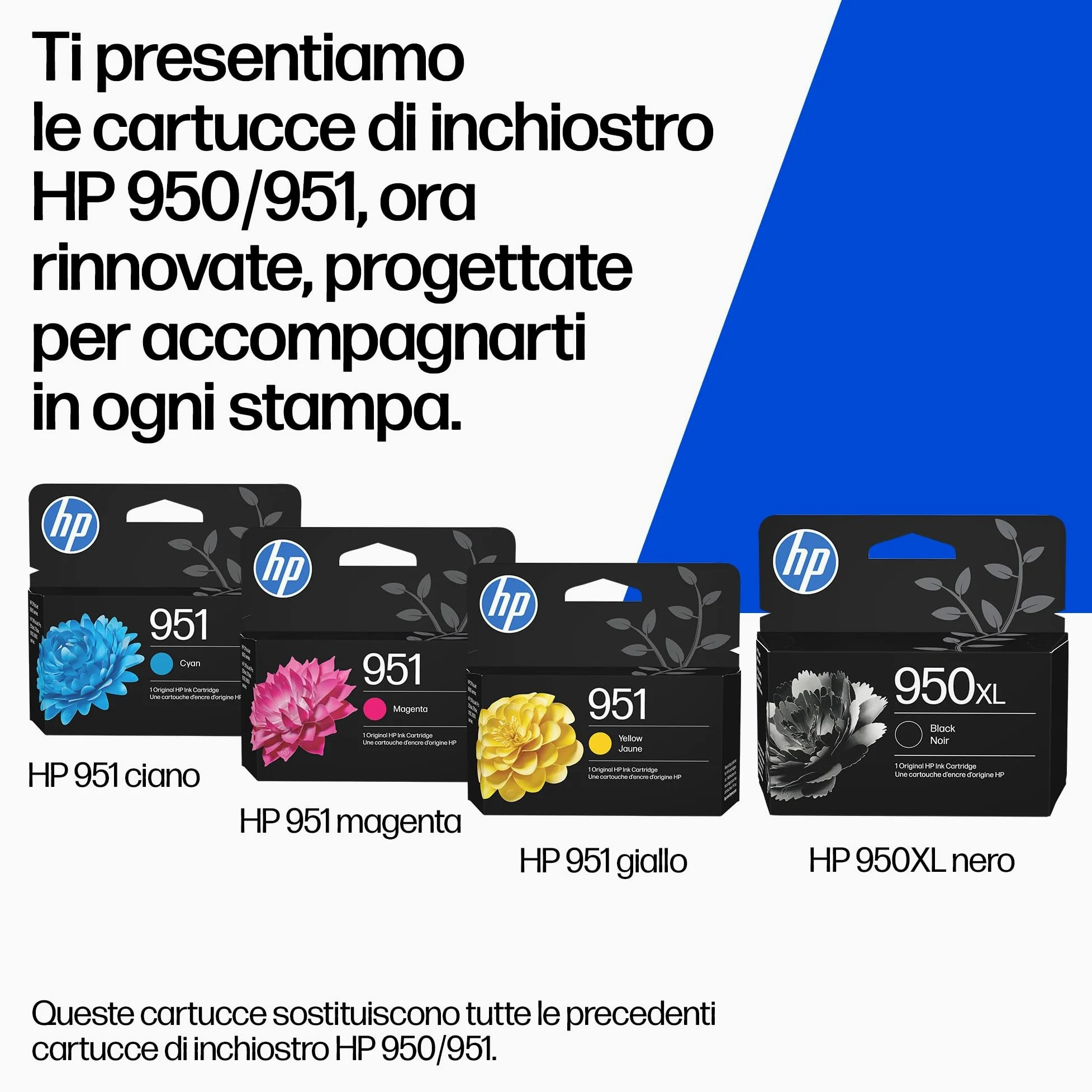 HP 950XL Nero CN045AE, Cartuccia Originale da 1650 Pagine, Ad alta Capacità, Compatibile con Stampanti OfficeJet Pro 251, 276, 8100, 8600, 8610, 8616, 8620, 8640