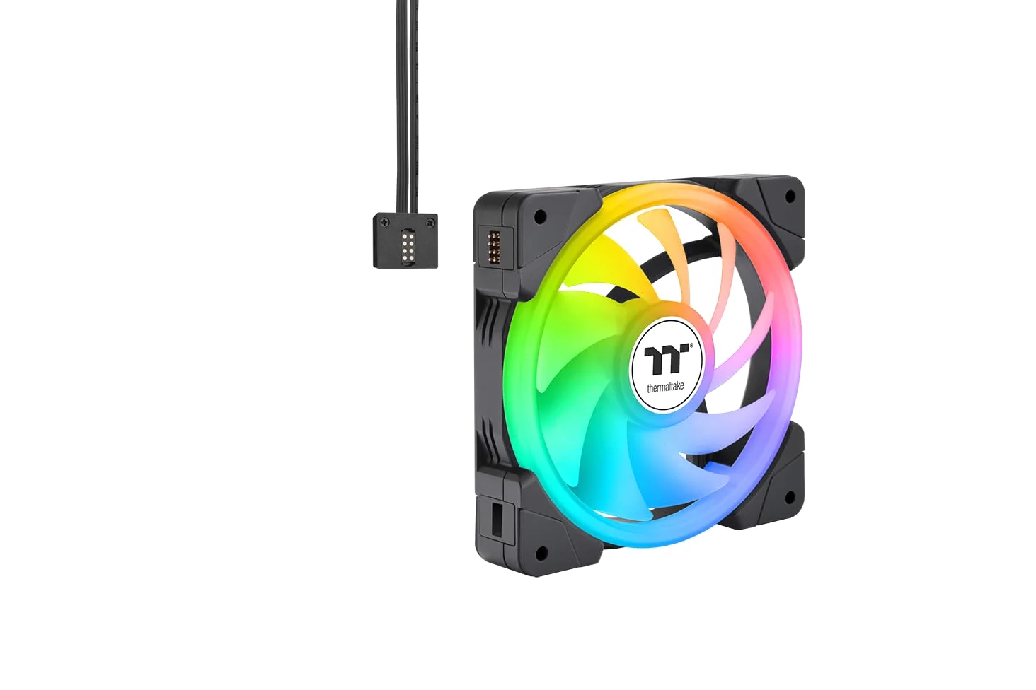Thermaltake SWAFAN EX12 ARGB Ventola di raffreddamento per PC bianca TT Premium Edition 3 Fan Pack
