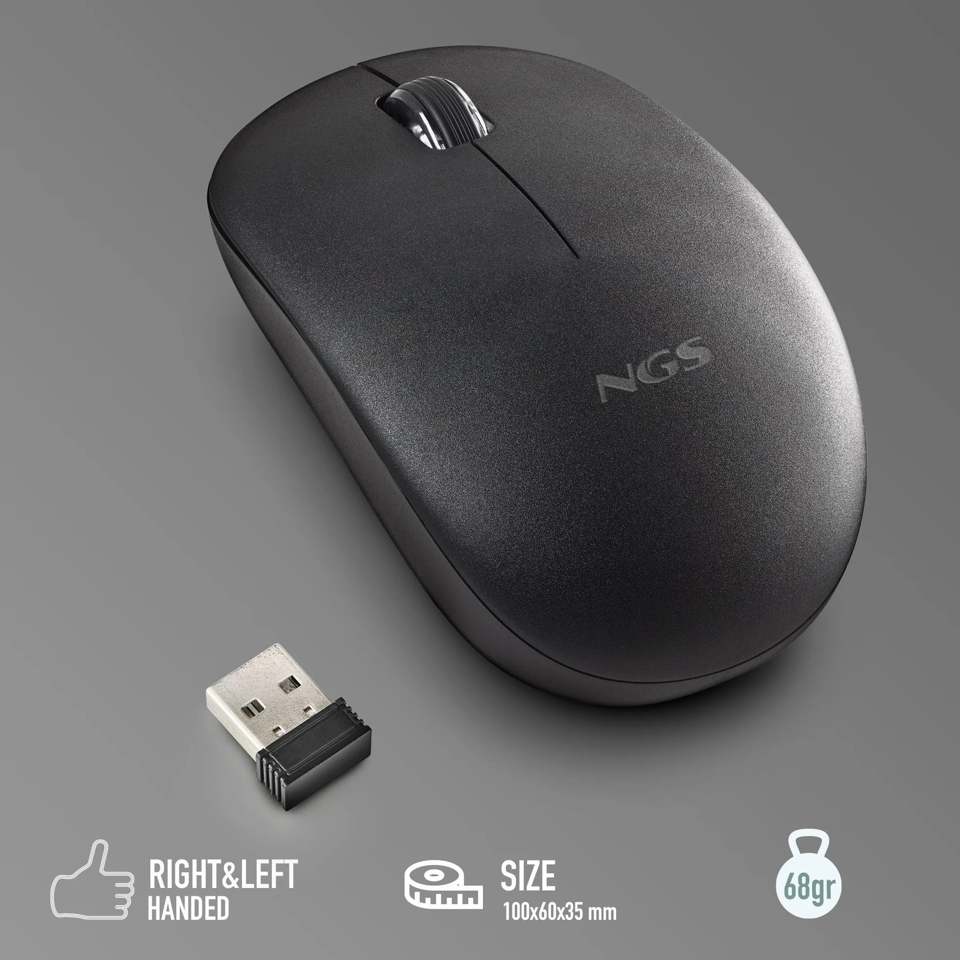 Ngs Fog Pro Wireless Mouse One Size