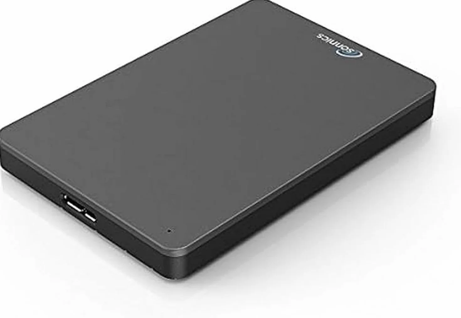Sonnics 1TB Grigio scuro hard disk esterno portatile USB 3.0 Super velocità di trasferimento per uso con Windows PC, Apple Mac, Xbox One e PS4