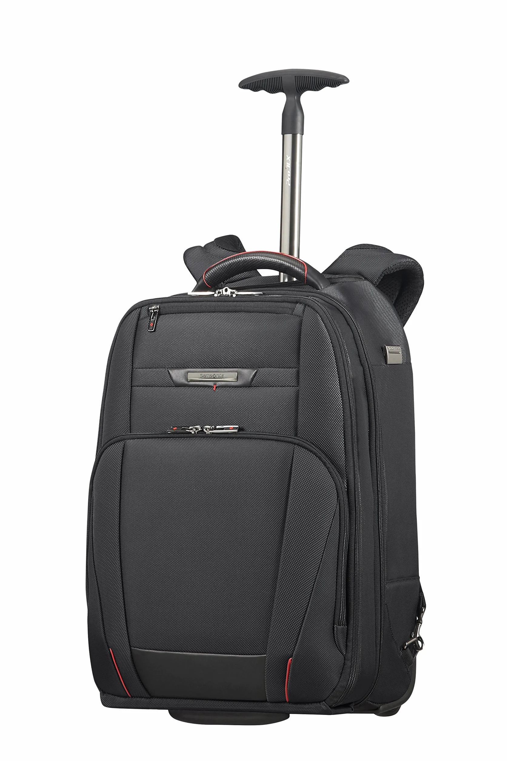 Samsonite Pro-DLX 5 - Wheeled Backpack for 17.3" Laptop 2.6 KG Zaino Casual, 48 cm, 28 liters, Nero (Black)