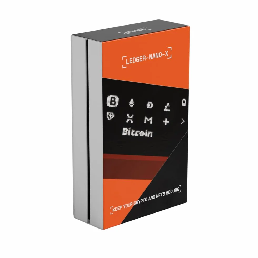 Ledger Nano X - Gestisci in sicurezza tutte le criptovalute con questo signer classico con Bluetooth - Nero Onice