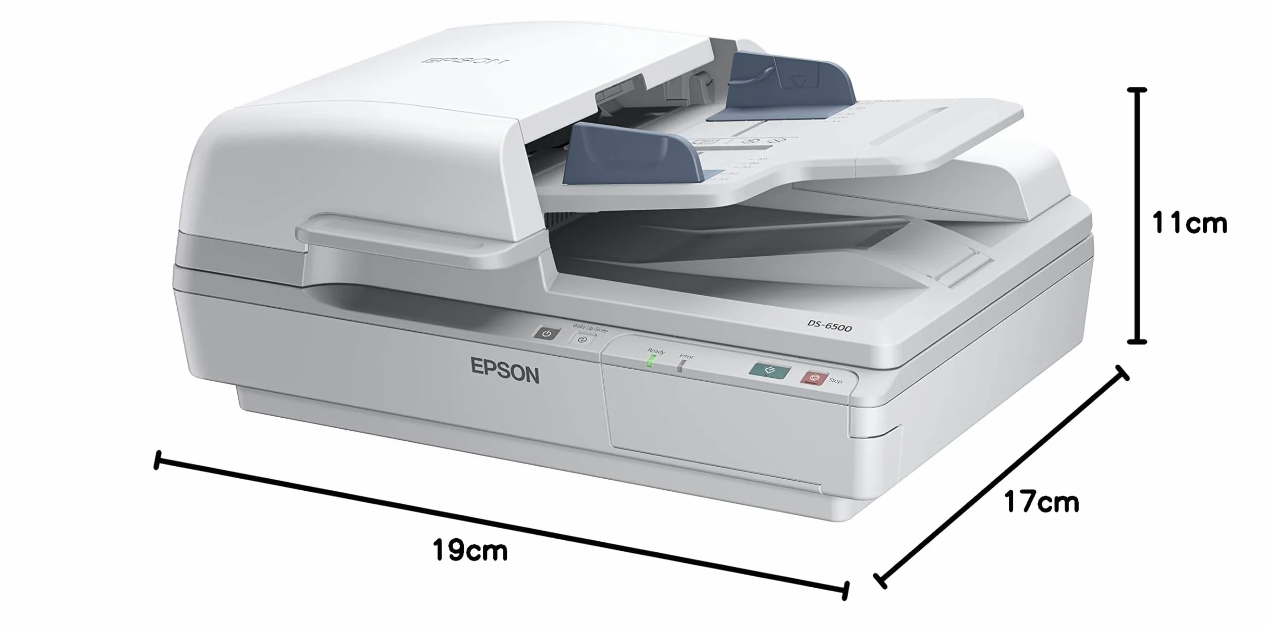 Epson WorkForce DS-7500 Scanner, Bianco Ghiaccio