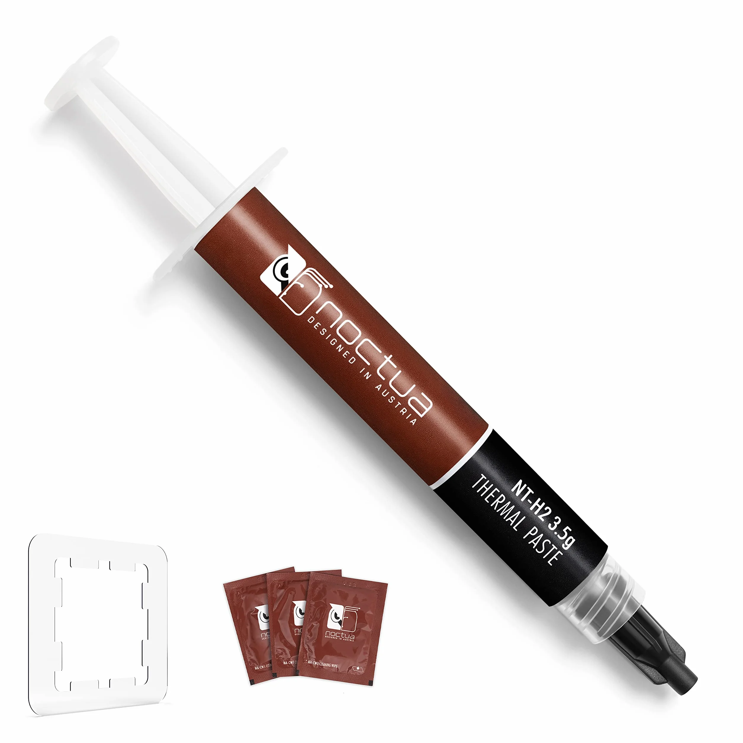Noctua NT-H2 3.5g AM5 Edition, Pasta Termica Pro-Grade con Protezione per Pasta Termica per CPU con Socket AM5 di AMD 3 Salviettine Detergenti Incluse (3,5 g)