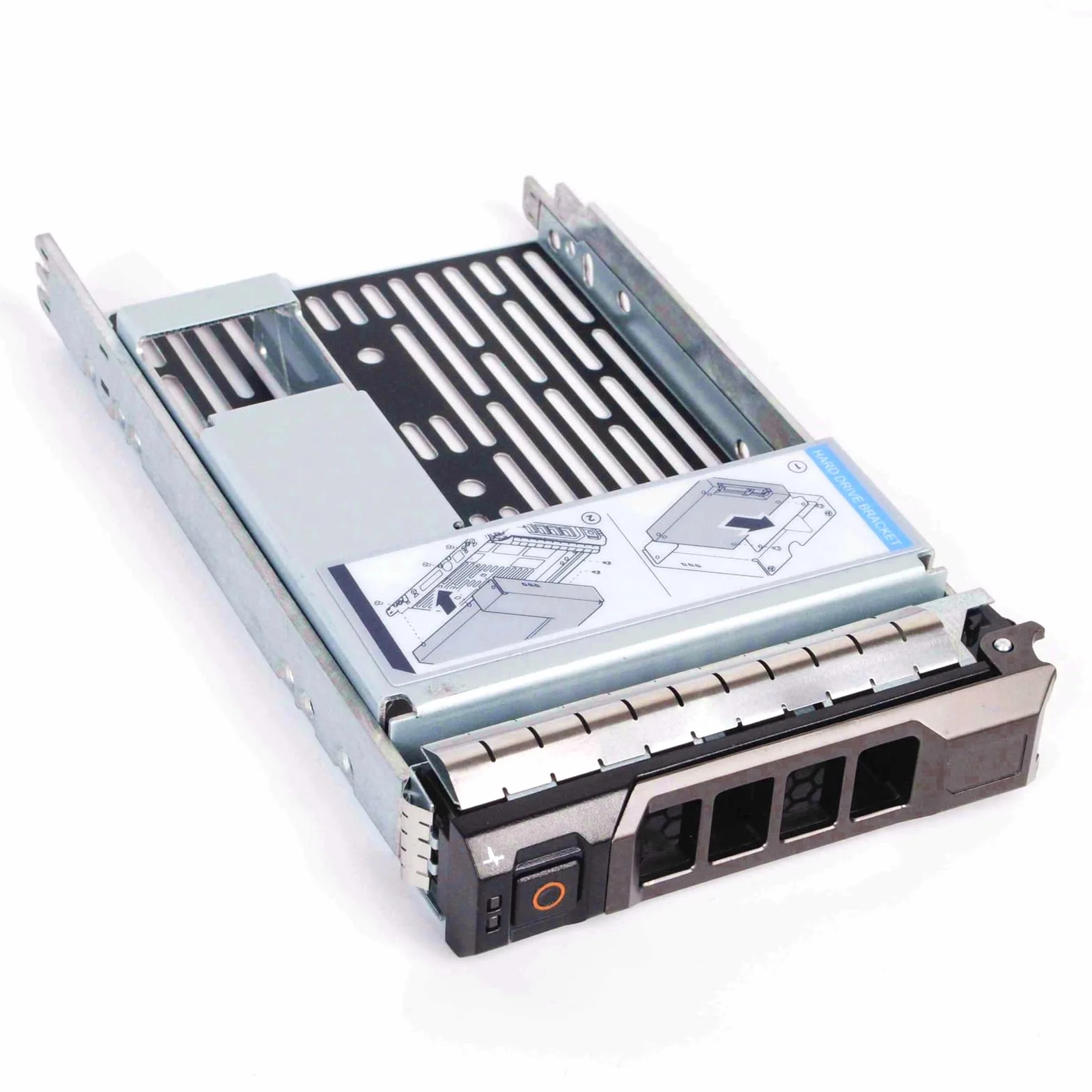 Hybrid Hard Drive 6,3 cm 2.5" 9W8C4 Vassoio Adattatore a 8,9 cm 3.5" Tray Caddy for Dell R730xd R720xd T610 T630 R320 R420 R530 R720 T320 T420 T620 T430 MD1200 MD3200