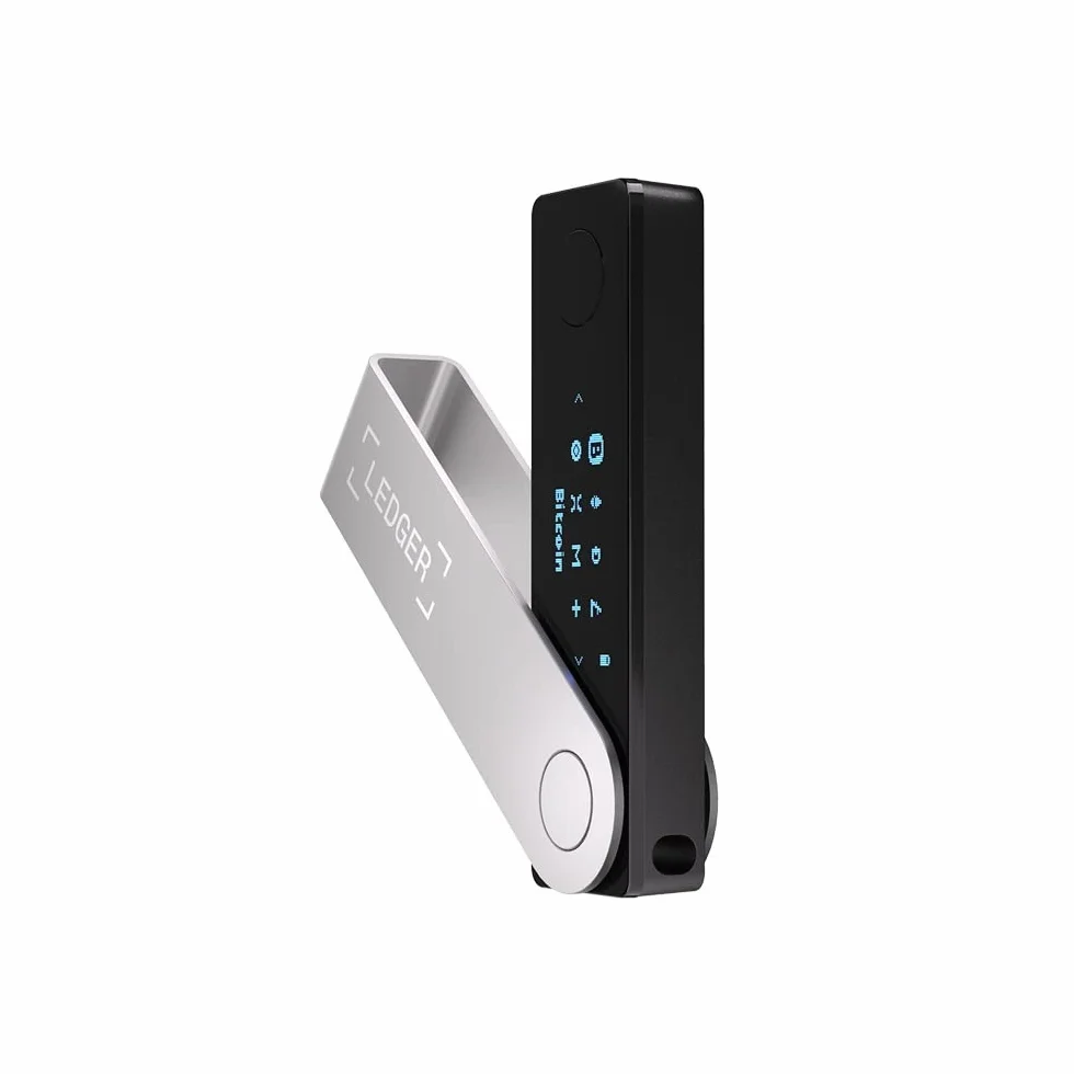Ledger Nano X - Gestisci in sicurezza tutte le criptovalute con questo signer classico con Bluetooth - Nero Onice