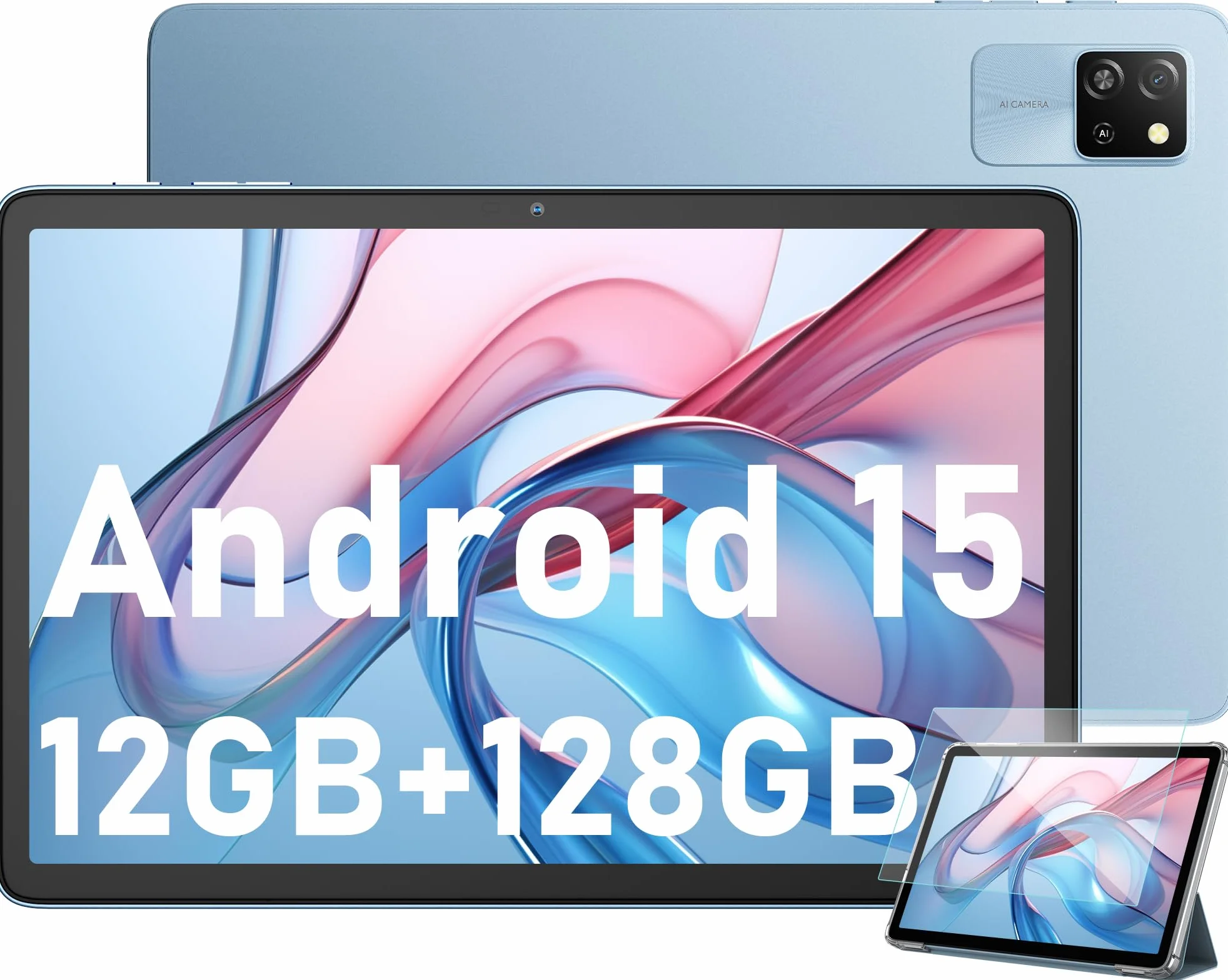 Blackview Tab60 Tablet 10 Pollici Android 15 12GB+128GB Octa-core WiFi 6 5100mAh
